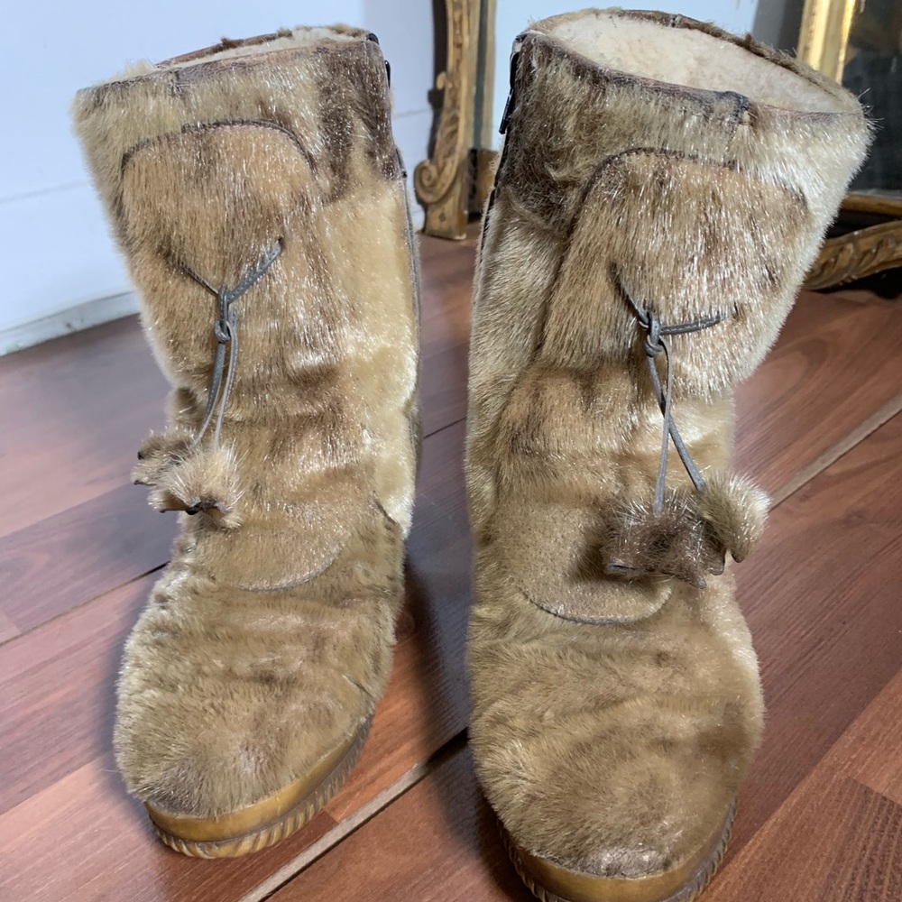 Pajar winter seal skin boots